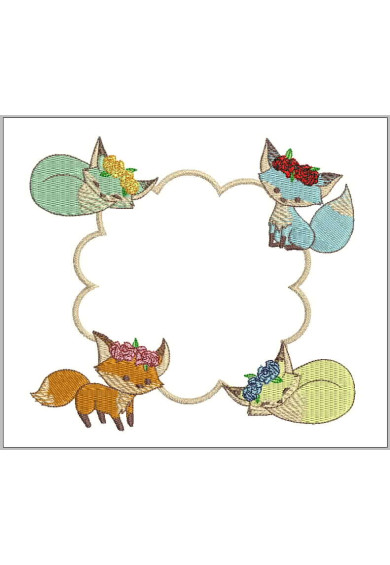 Chi230 - Baby foxes Frame